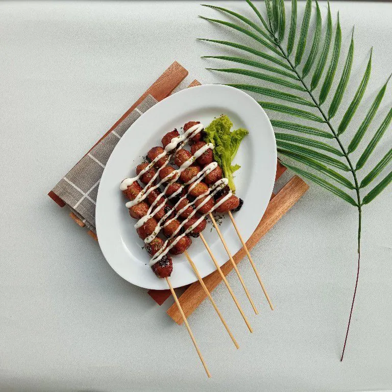 Bakso Bakar Saus Teriyaki