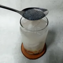Kemudian tambahkan selasih.