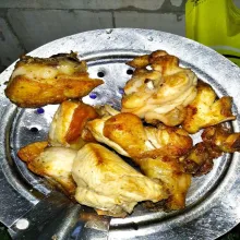 Goreng hingga matang.