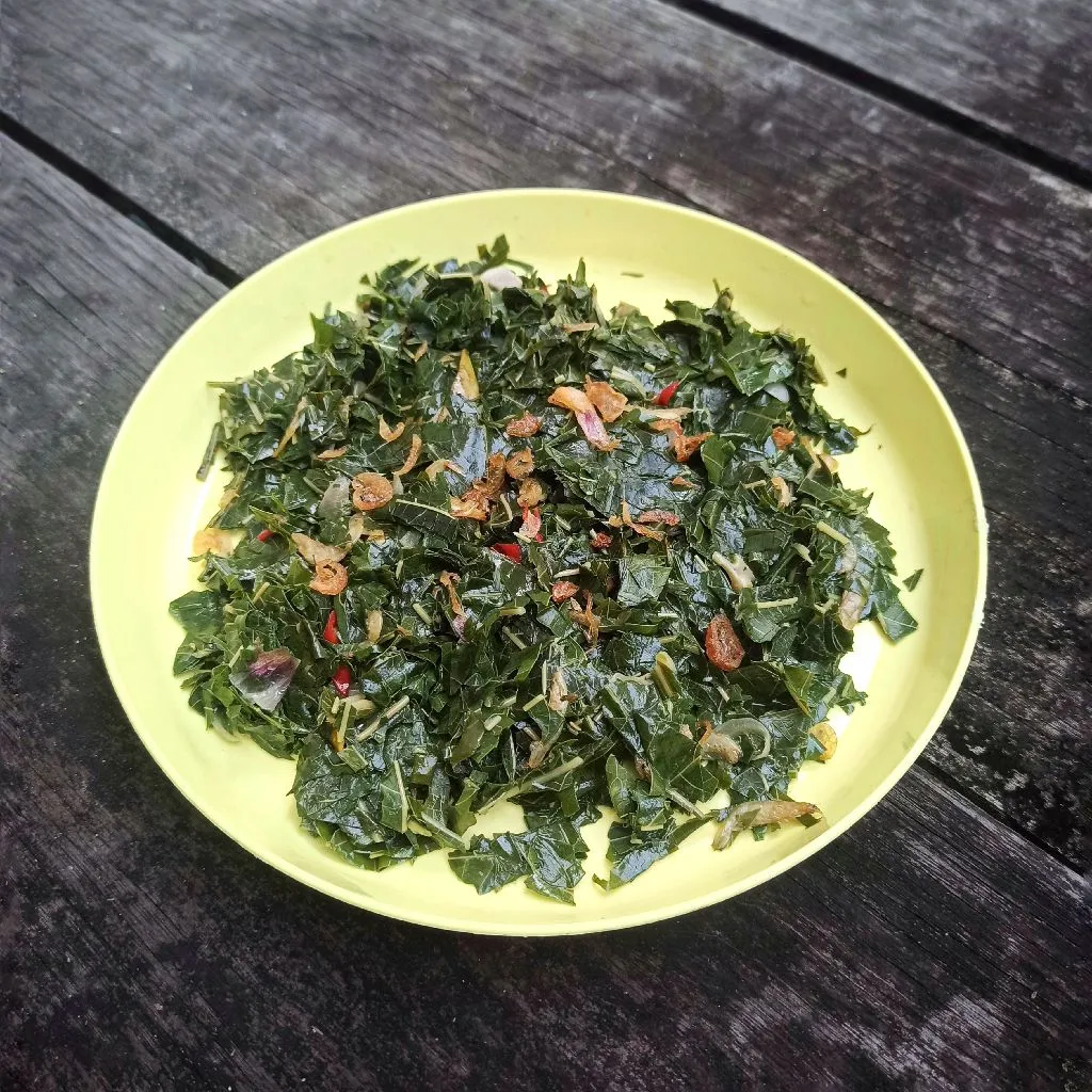 Oseng Daun Singkong Ebi