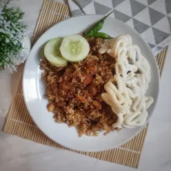 Nasi Goreng Bumbu Rendang