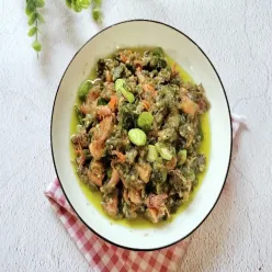 Cumi Asin Pete Cabe Ijo