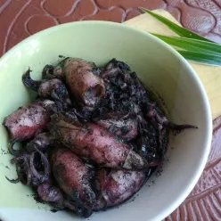 Cumi Hitam Lada Bawang Putih