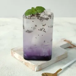 Es Nata Chia Seeds Sirup Taro