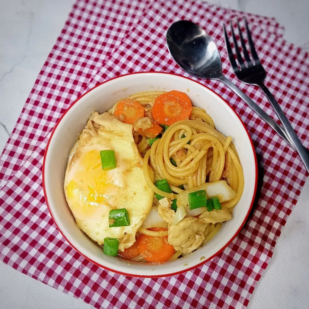 Spaghetti Kuah Kecap