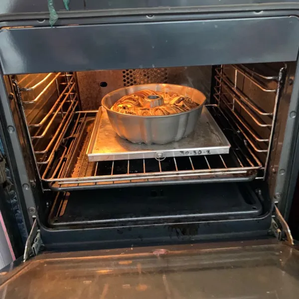 Lalu oven selama kurleb 30 menit (sesuai oven masing masing).