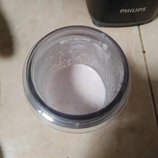 Proses bumbu hingga halus.