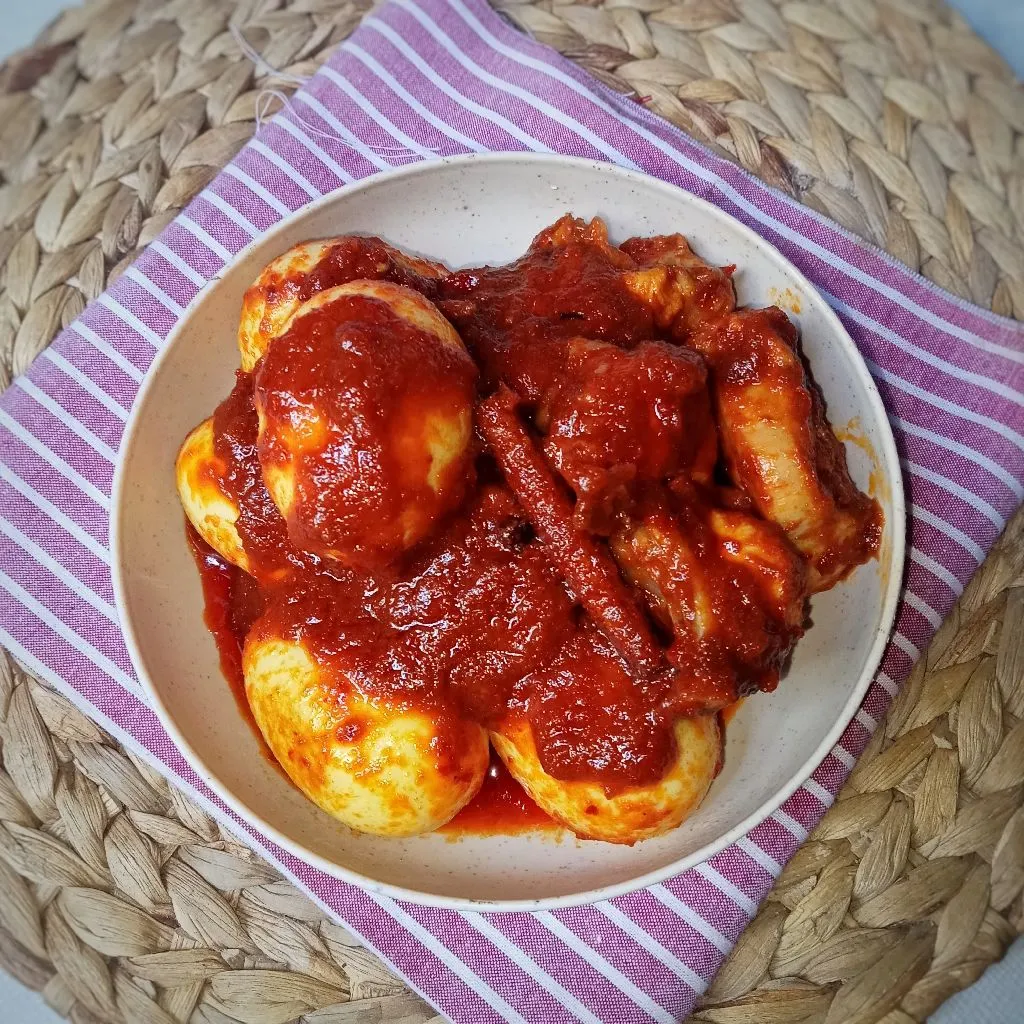 Ayam & Telur Masak Habang