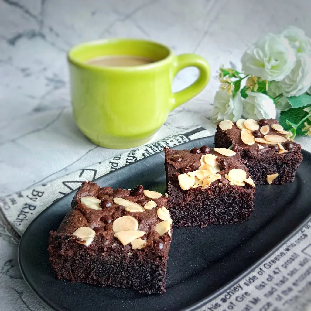 Fudgy Brownies Kopi