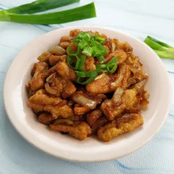 Sosis Goreng Asam Manis