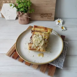 Roti Bakar Bandung Cokelat Keju