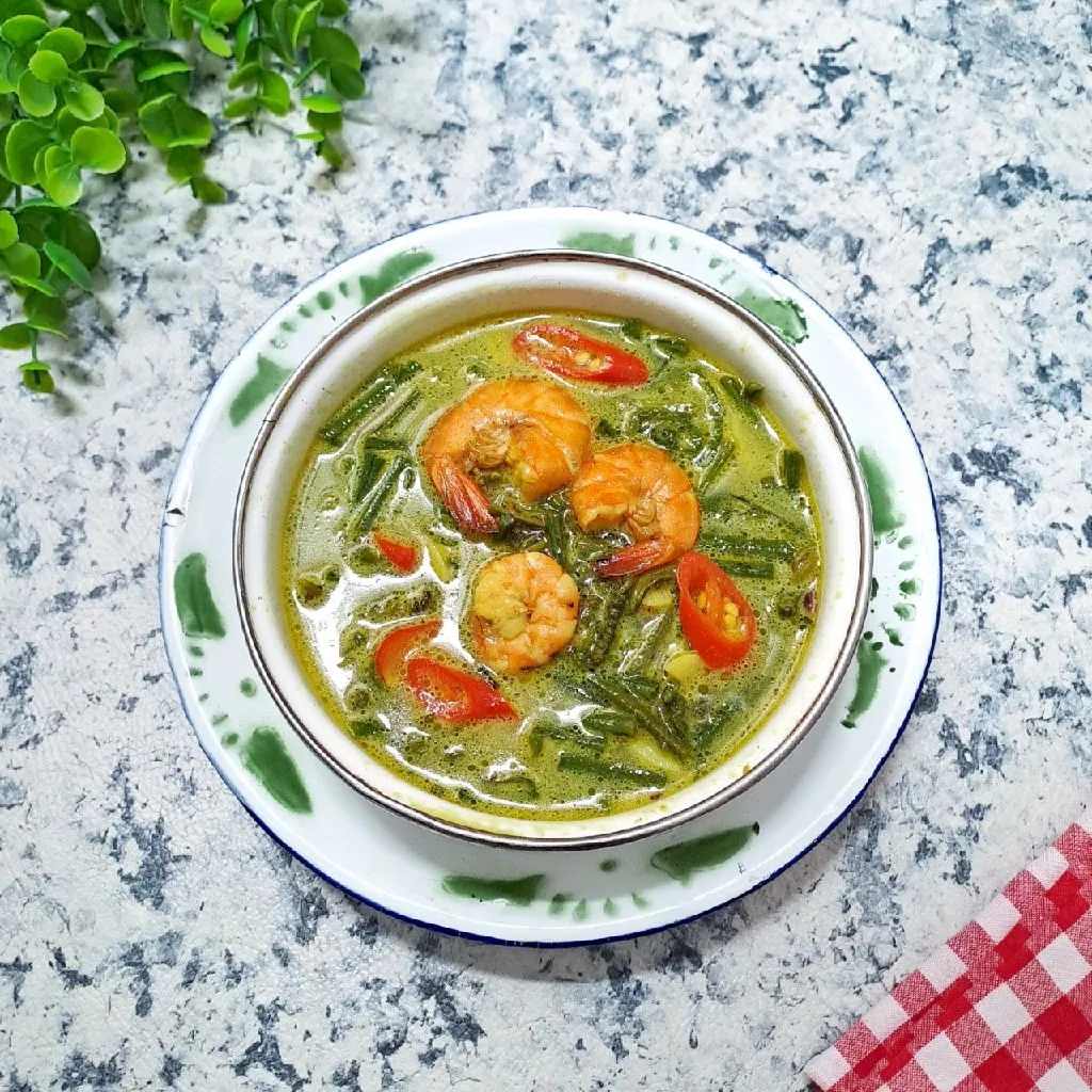 Sayur Kare Udang Pakis