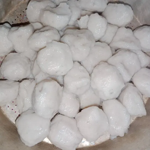 Tiriskan, simpan dikulkas atau langsung digunakan untuk campuran masakan.