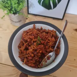 Sambal Goreng Tempe Teri Kacang