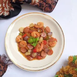 Caramelized Garlic Butter Prawn