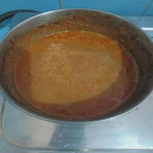 Siapkan bumbu kacang.