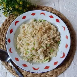 Nasi Goreng Buncis Putih Telur
