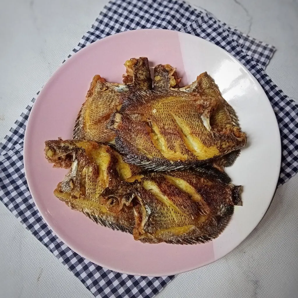 Ikan Biawan Goreng