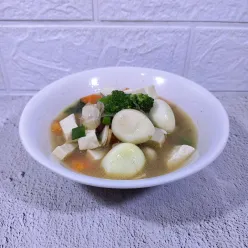 Sop Tahu Telur Puyuh