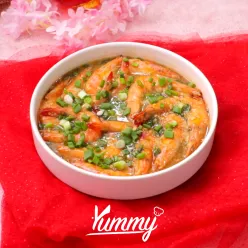 Steamed Garlic Prawn