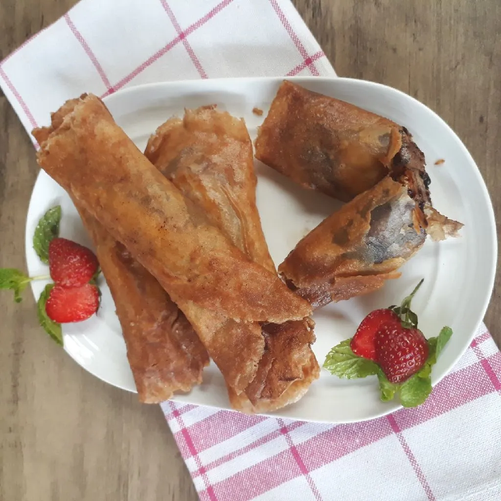 Lumpia Pisang Goreng