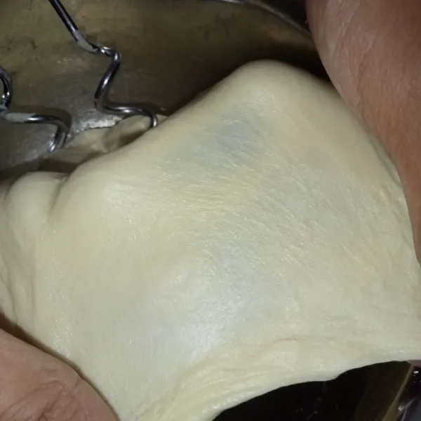 Mixer hingga kalis elastis saja.