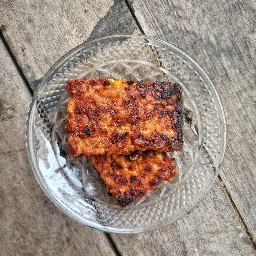 Tempe Bakar Bumbu Merah