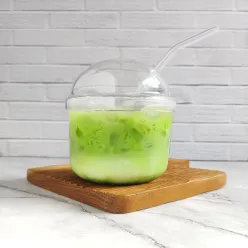 Ice Matcha Latte Less Calorie