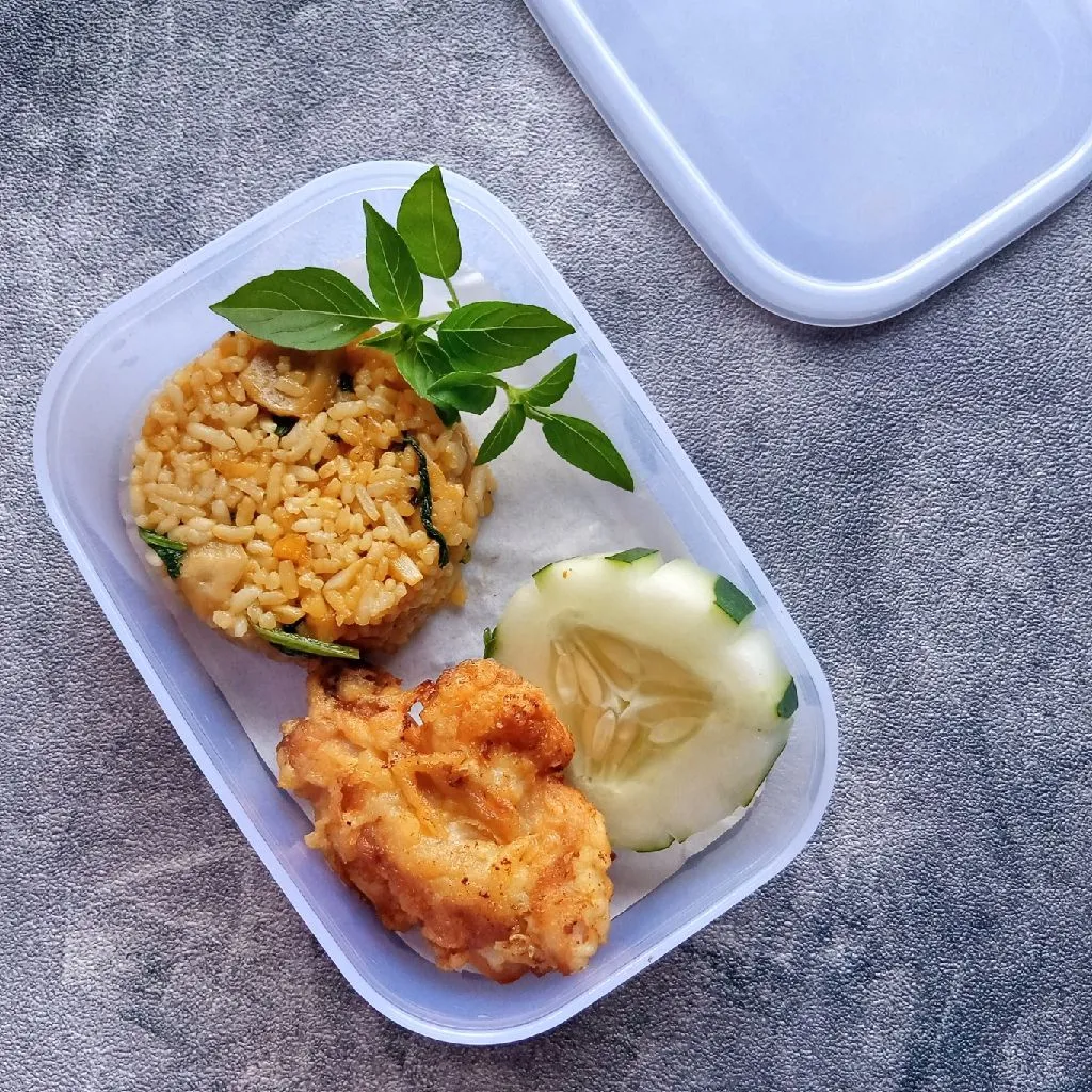 Nasi Goreng Siomak Bekal Sekolah