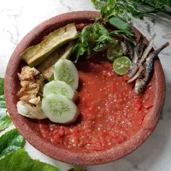 Sambal Tempong khas Banyuwangi