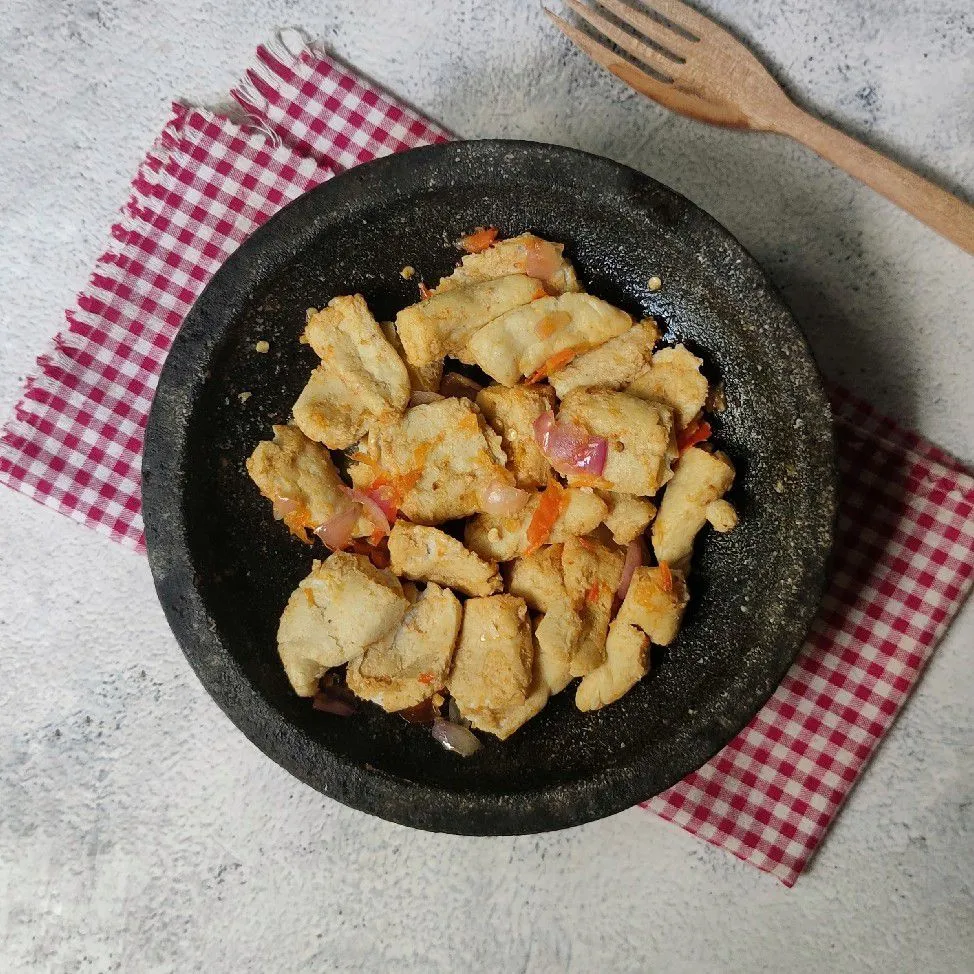 Otak Otak Geprek Sambal Bawang