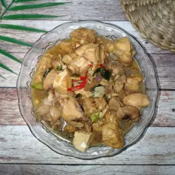 Tumis Ayam Tahu Tempe Saos Tiram