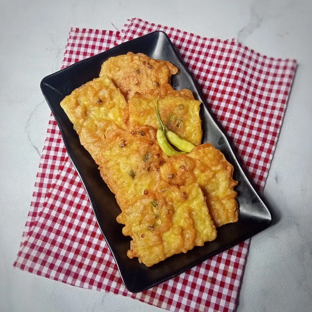 Tempe Goreng Tepung Bumbu Kari