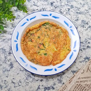 Telur Dadar Caisim