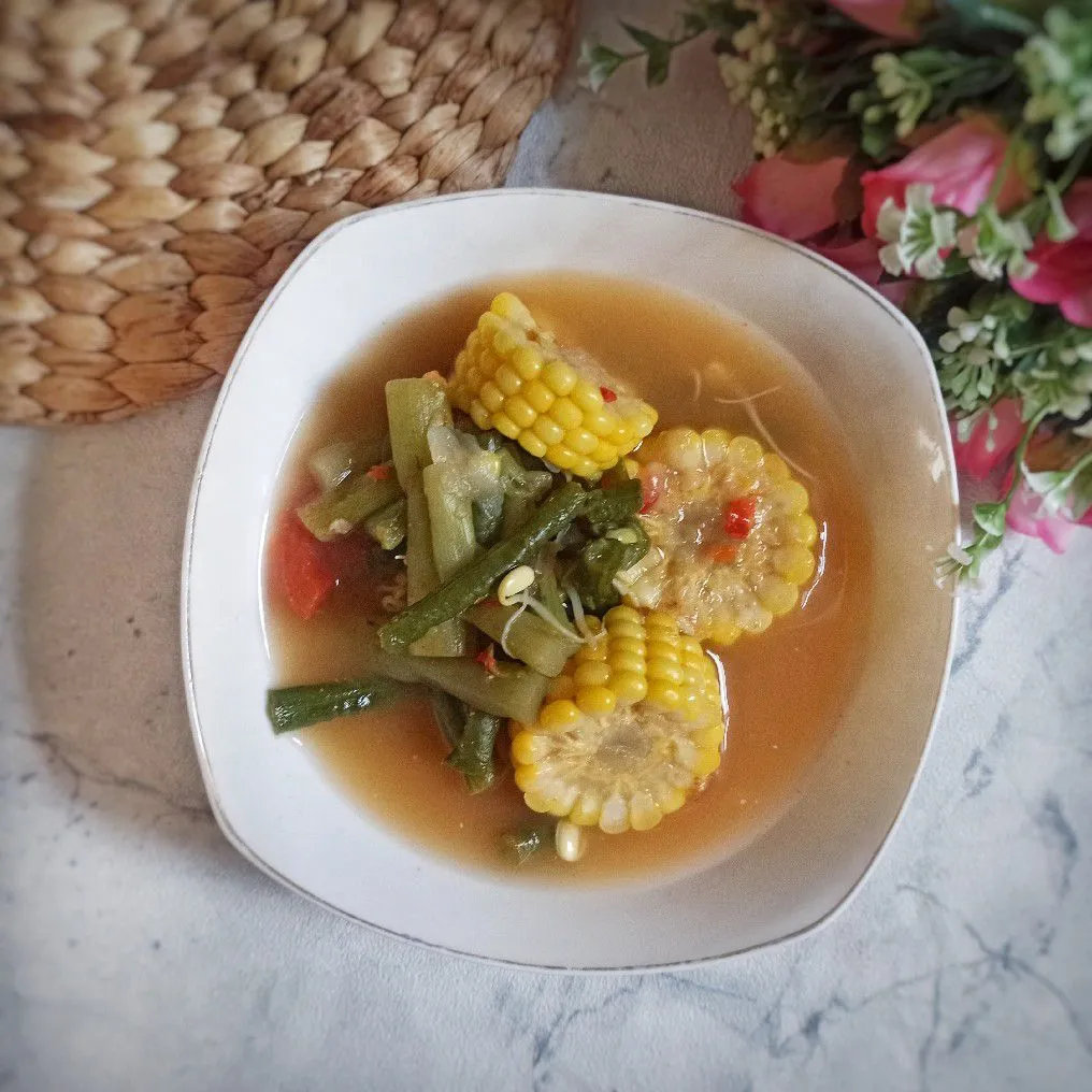 Sayur Asem Lompong Kacang Panjang