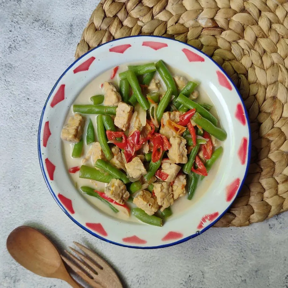 Jangan Buncis Tempe Lombok Abang