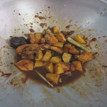 Aduk hingga bumbu meresap.