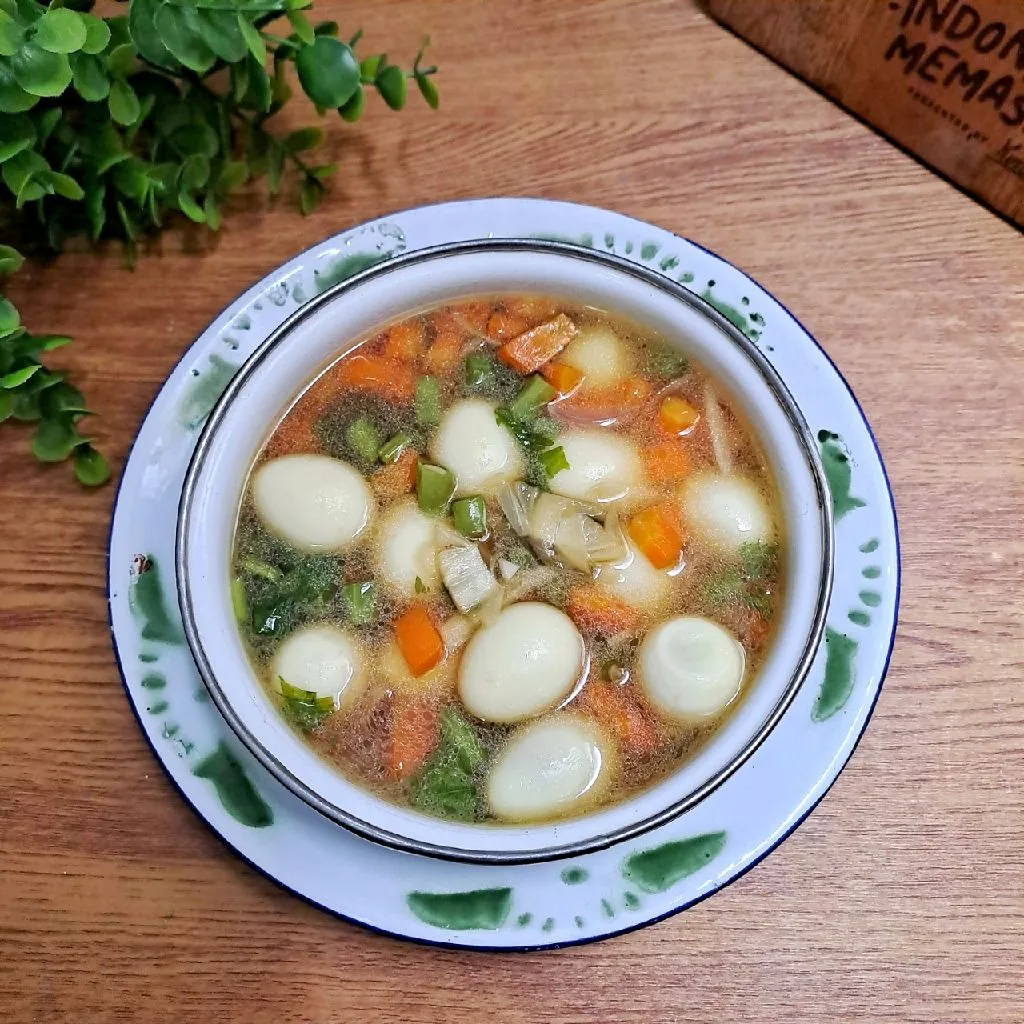 Semur Sayur Telur Puyuh
