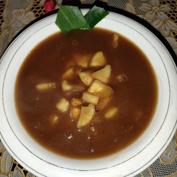 Kolak ubi siap saji