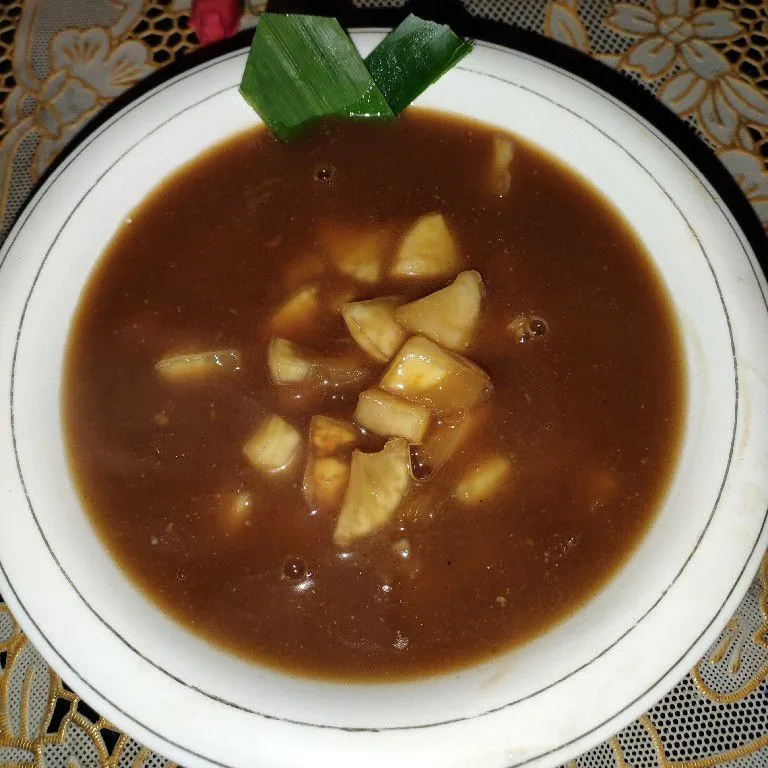 Kolak Ubi Daun Pandan