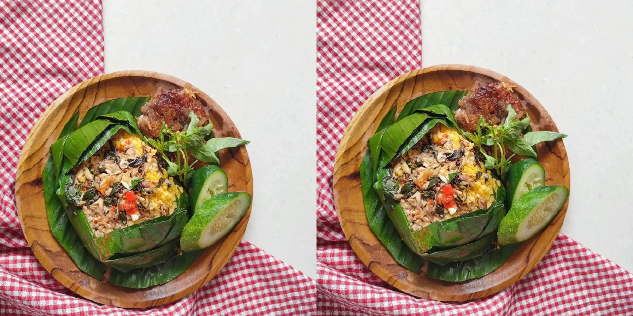 nasi jagung bakar cakalang menu diet defisit kalori