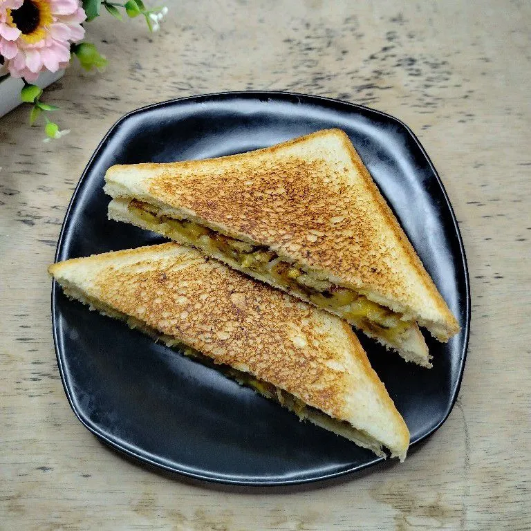 Roti Bakar Pisang Keju