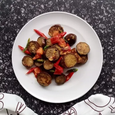 Tumis Cabe Terong Ungu