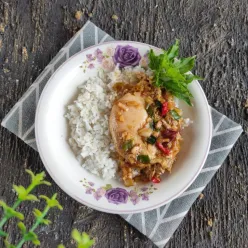 Nasi Telur Pontianak