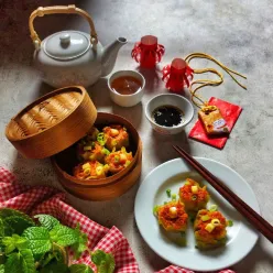 Cheeseperity Chicken Dumpling