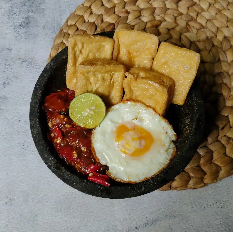 Sambelan Tahu Telur