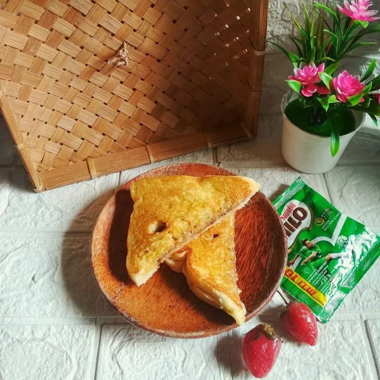 Roti Bakar Milo