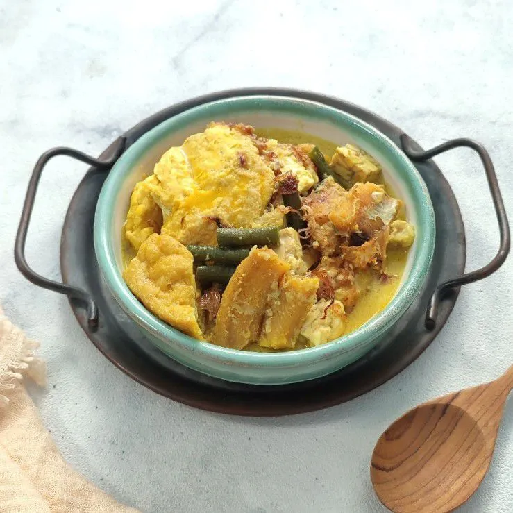 Sayur Lodeh Tahu Tempe Ikan Asin