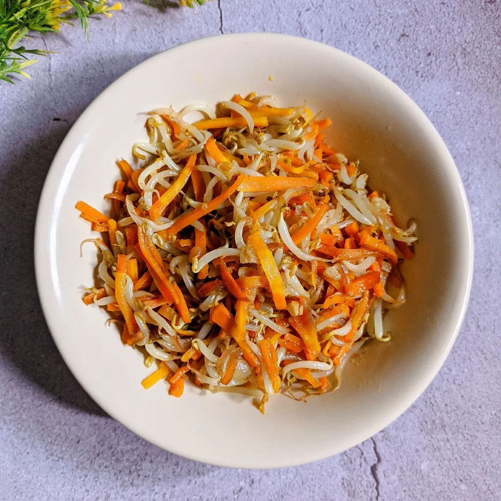 Tumis Tauge Wortel