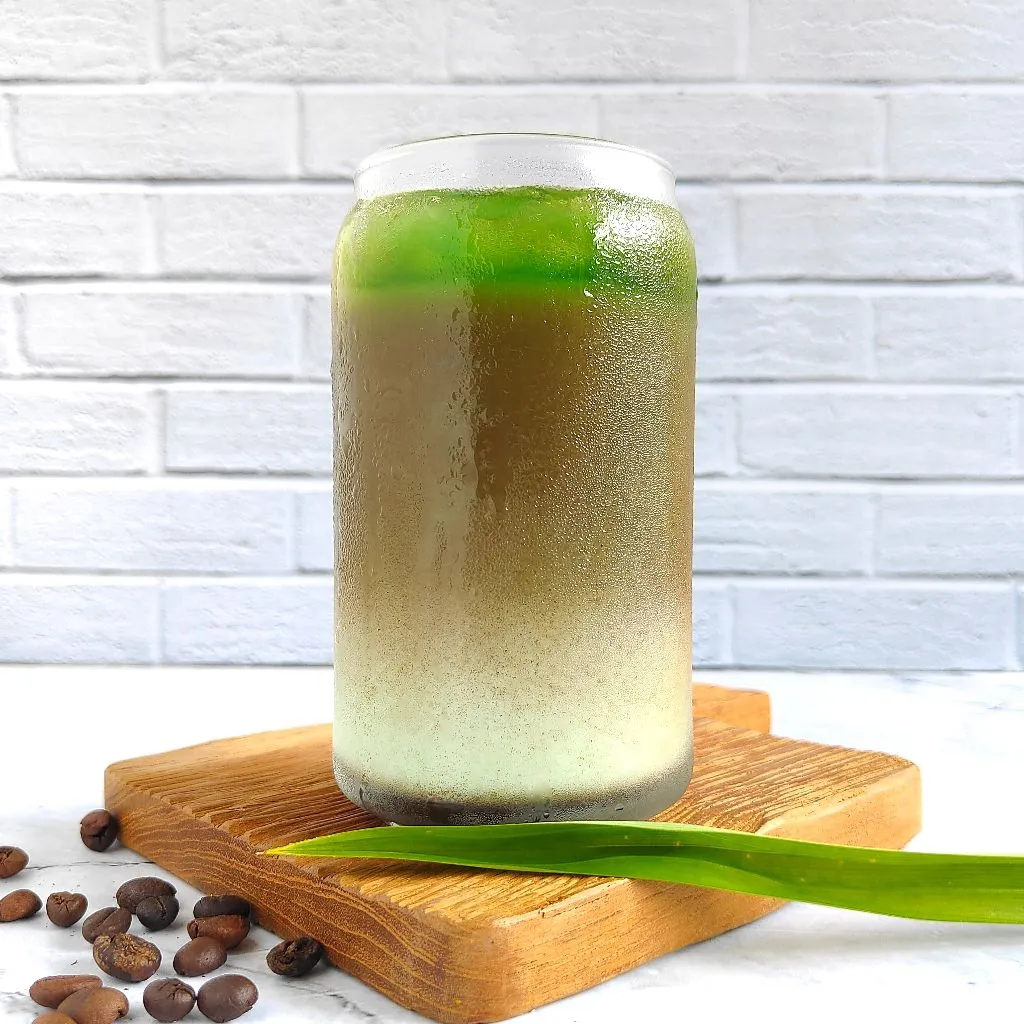 Coffee Pandan Latte Low Calorie